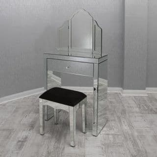 1 Drawer Mirrored Dressing Table