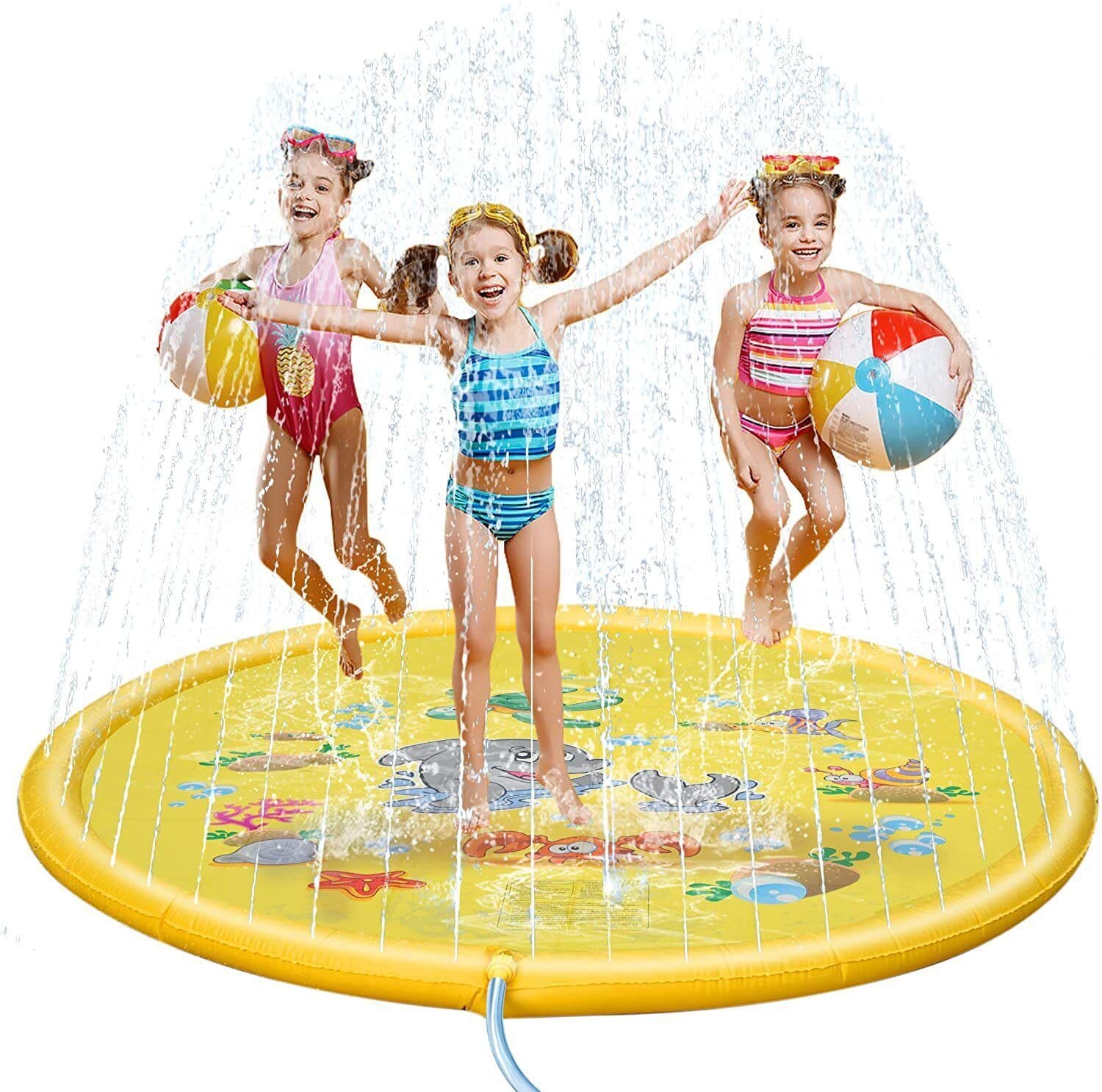 170cm Inflatable Sprinkler Garden Pool