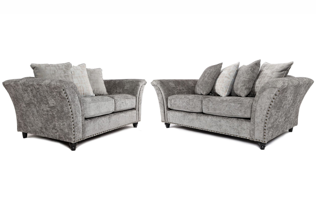 Croydon 3+2 Seater Sofa Set Alaska Platinum