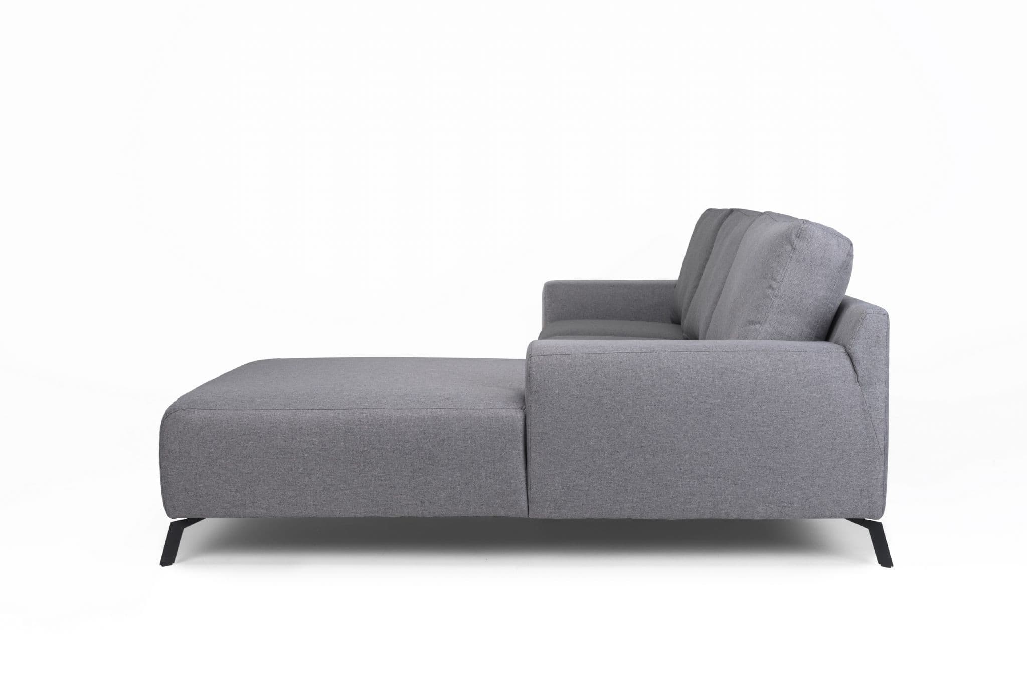 Firazo Grey Corner Sofa Living Room Furniture
