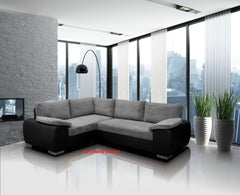 Jepson Sofa Bed (Black & Grey)