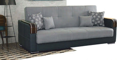 Malta 3 Seater And 2 Seater Ottoman Storage Sofa Bed