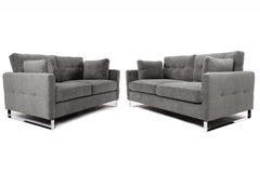 Persia 3 + 2 Seater Sofa Set Graphite