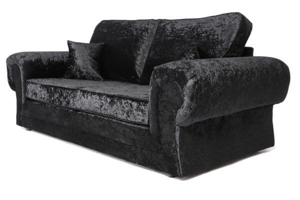 Tangence 3 + 2 Seater Sofa Black Shimmer