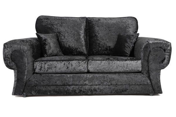 Tangence 3 + 2 Seater Sofa Black Shimmer