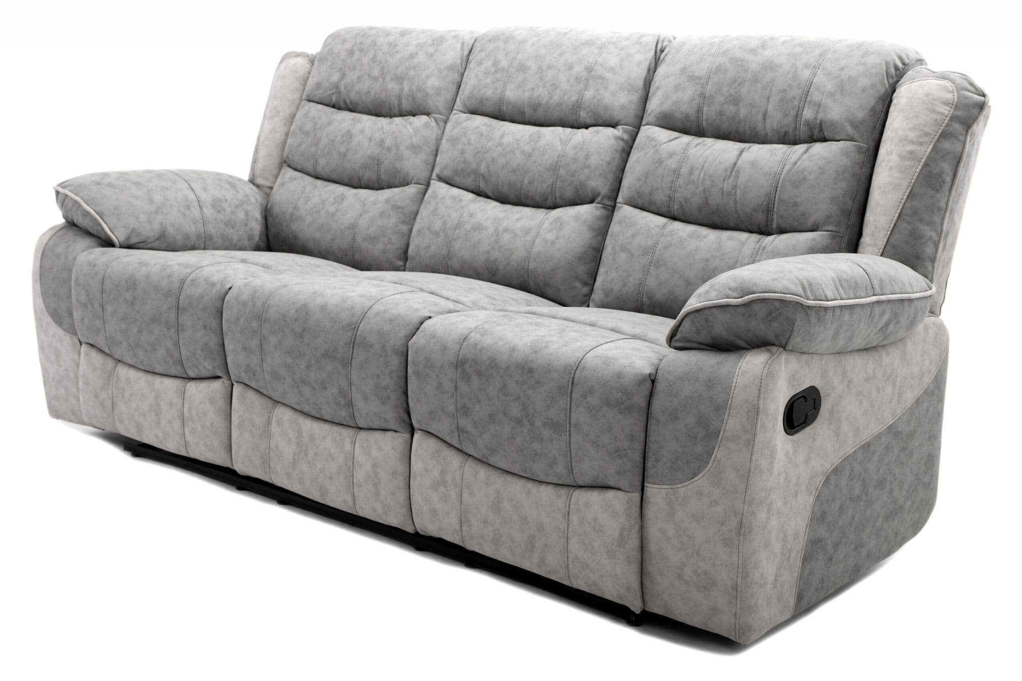 Tyler Recliner 3+2 Seater Sofa Set Grey