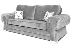Verane Full Back 3+2 Seater Sofa Set Grey