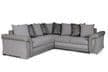 Vievo Corner Sofa Bed With Storage - Grey